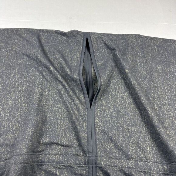 Lululemon Womens Vinyasa Scarf Green Black Functional Wrap Coverup Shawl OSFM - Picture 2 of 6